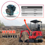 HY18B mini excavator