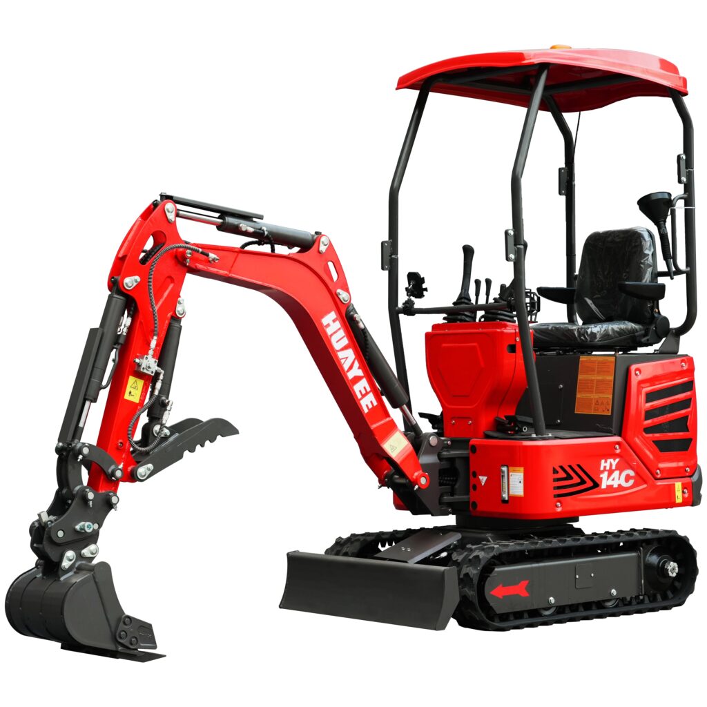 HY14C mini excavator 0