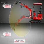 HY14C mini excavator
