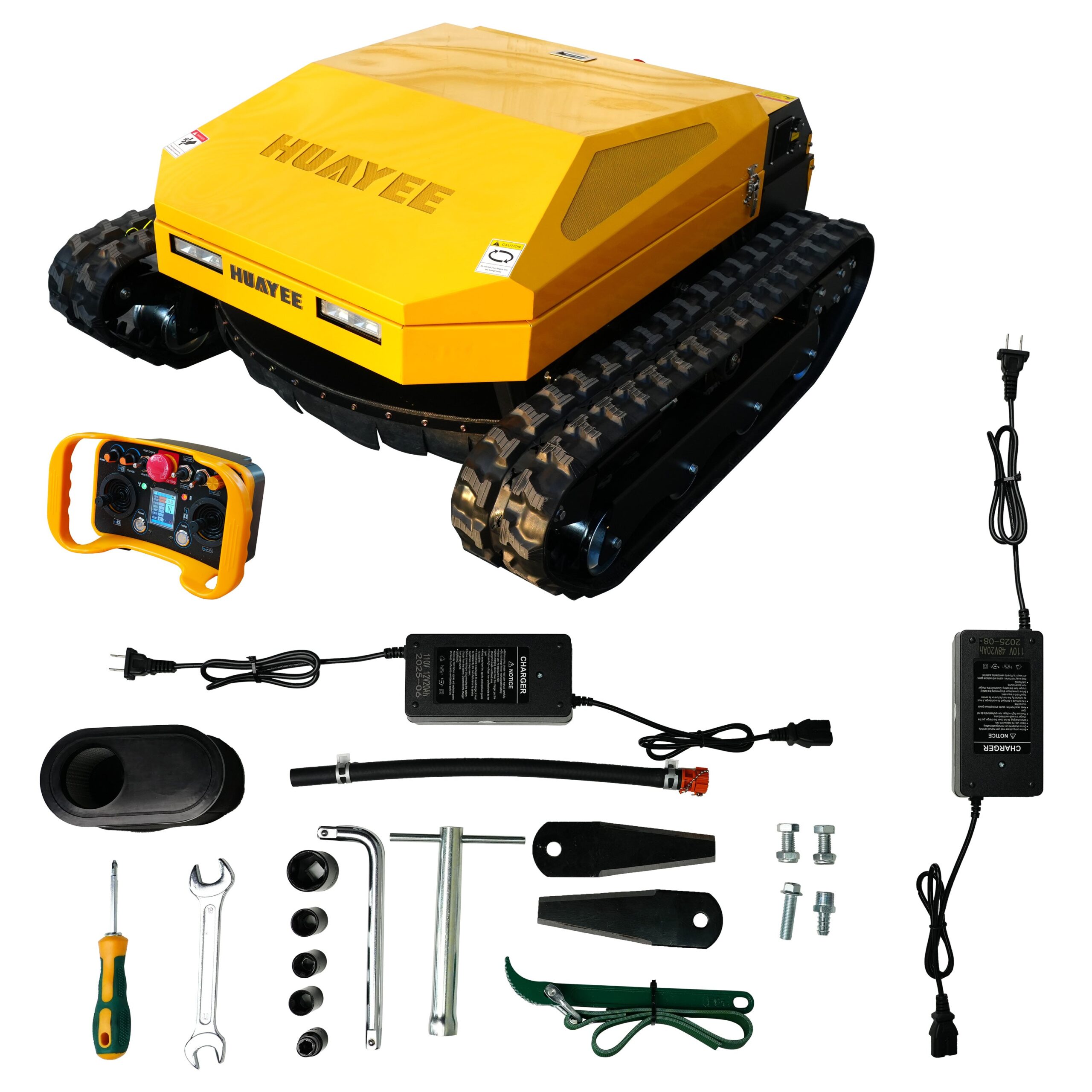 Huayee mhy90 remote control lawn mower