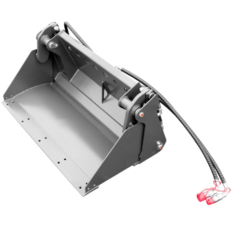 Mini skid steer loader 4 in 1 bucket attachment